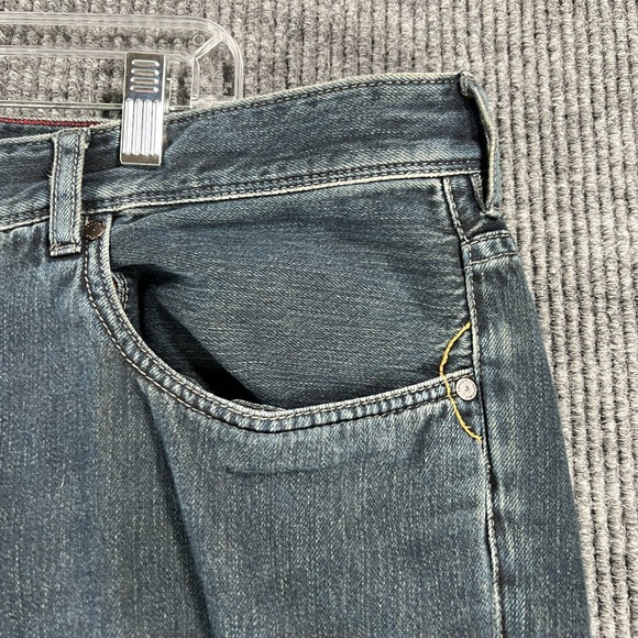 Tommy Bahama Jeans Mens 42x30 Cayman Relaxed Island Fit Dark Blue Denim - Picture 8 of 16